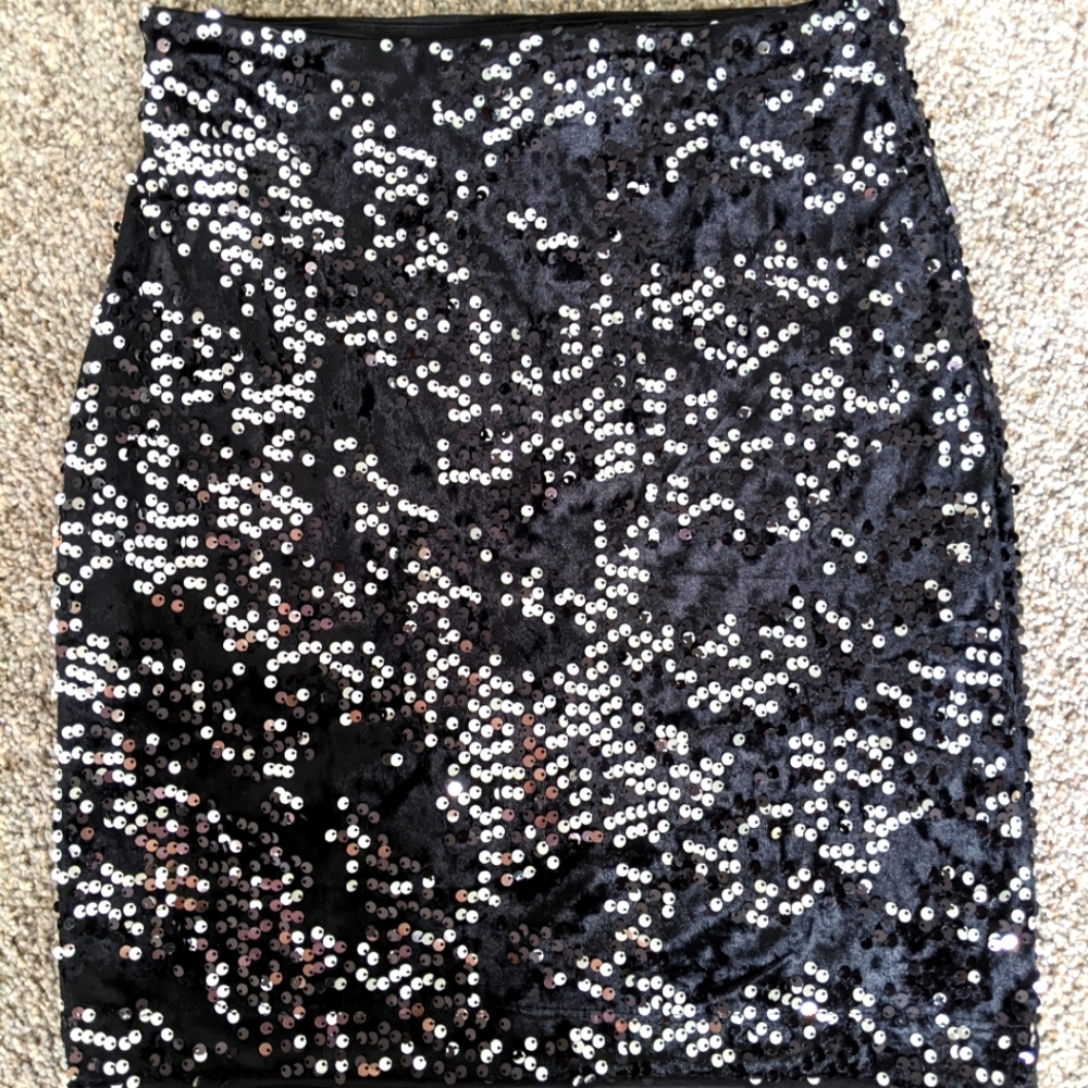 Sequin skirt